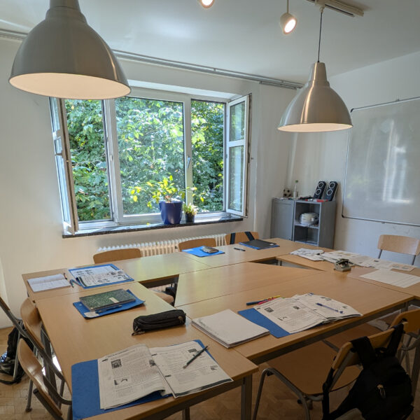 The classroom for our Germancourses for kids from October