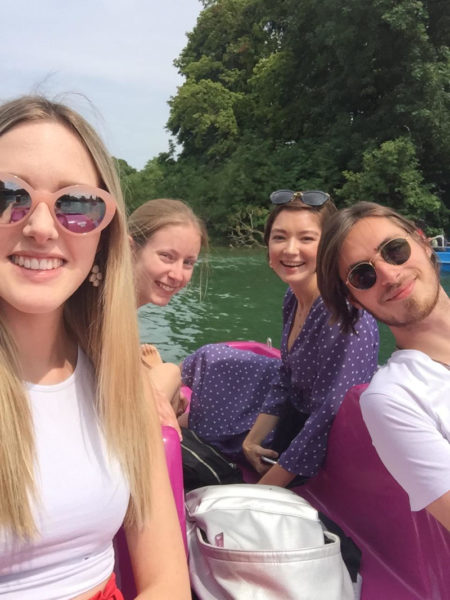 Boating in the Englischer Garten